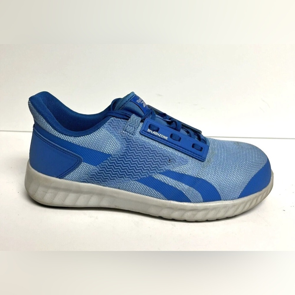 Reebok Womens Sublite Legend Work Sneaker Blue Size 10WIDE